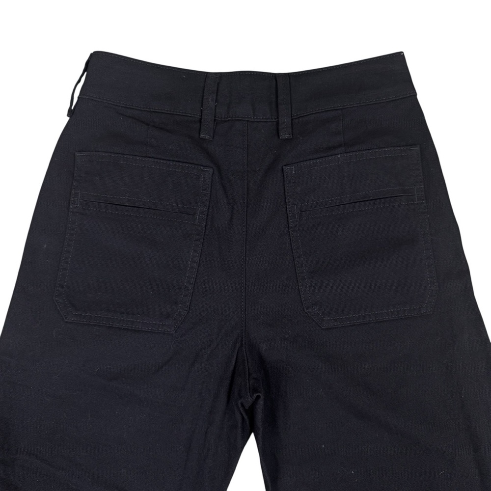NEW American Giant Women's Black Wide Leg Pants — Business Casual Work Size 0 - Picture 4 of 9